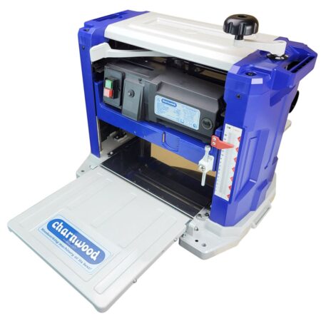 Charnwood 13″ Thicknesser With Spiral / Helical Carbide Cutter Block PT330S 1800w Motor