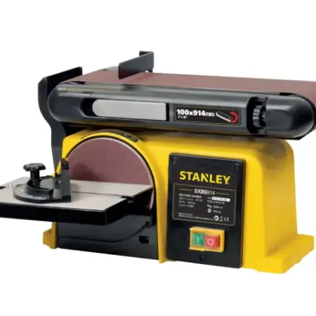 Stanley Belt & Disc Sander 240V 370W SMCBS914E