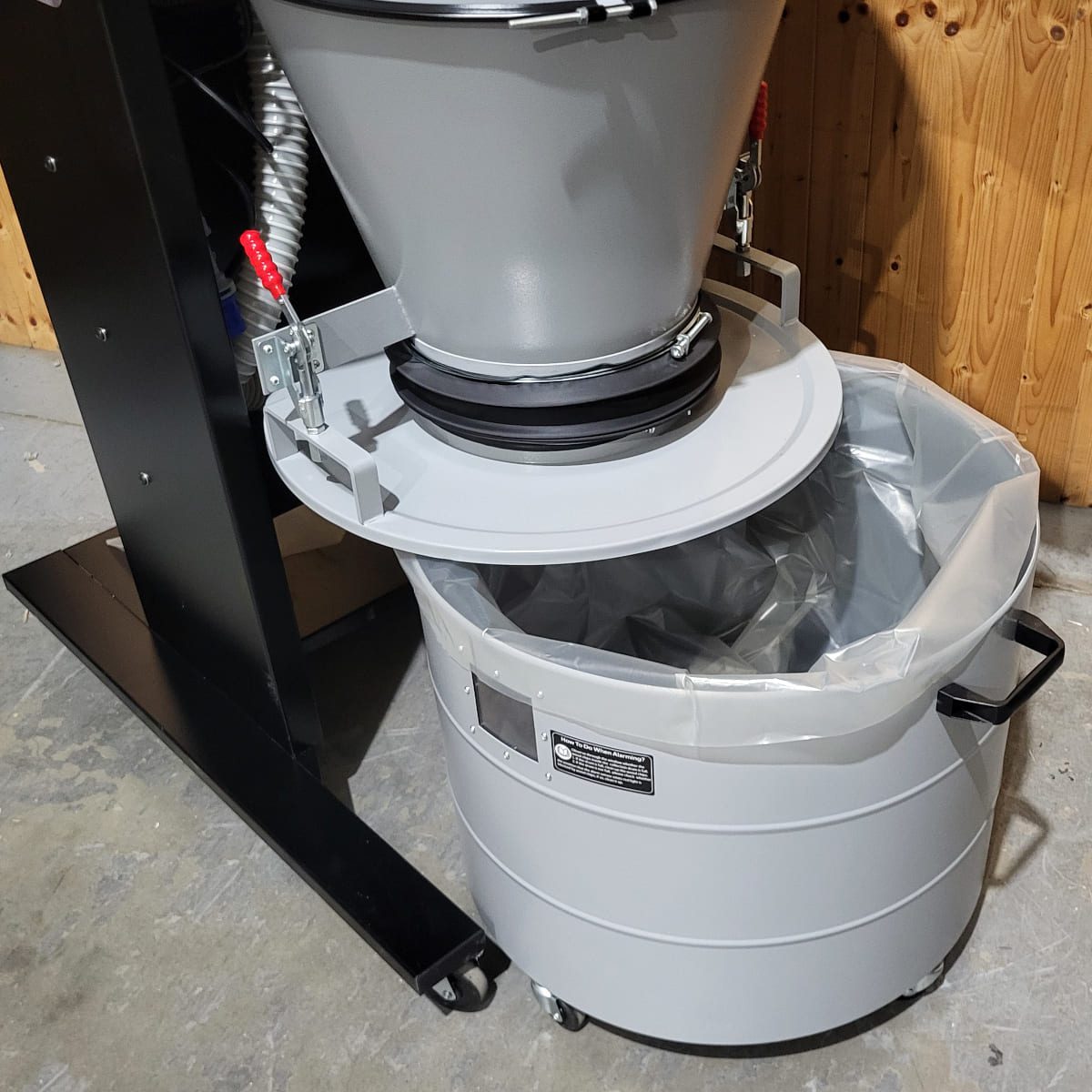 Charnwood PRO 4hp HEPA Cyclone Dust Extractor with Remote Start & Auto Filter Cleaning C400RA - Image 9