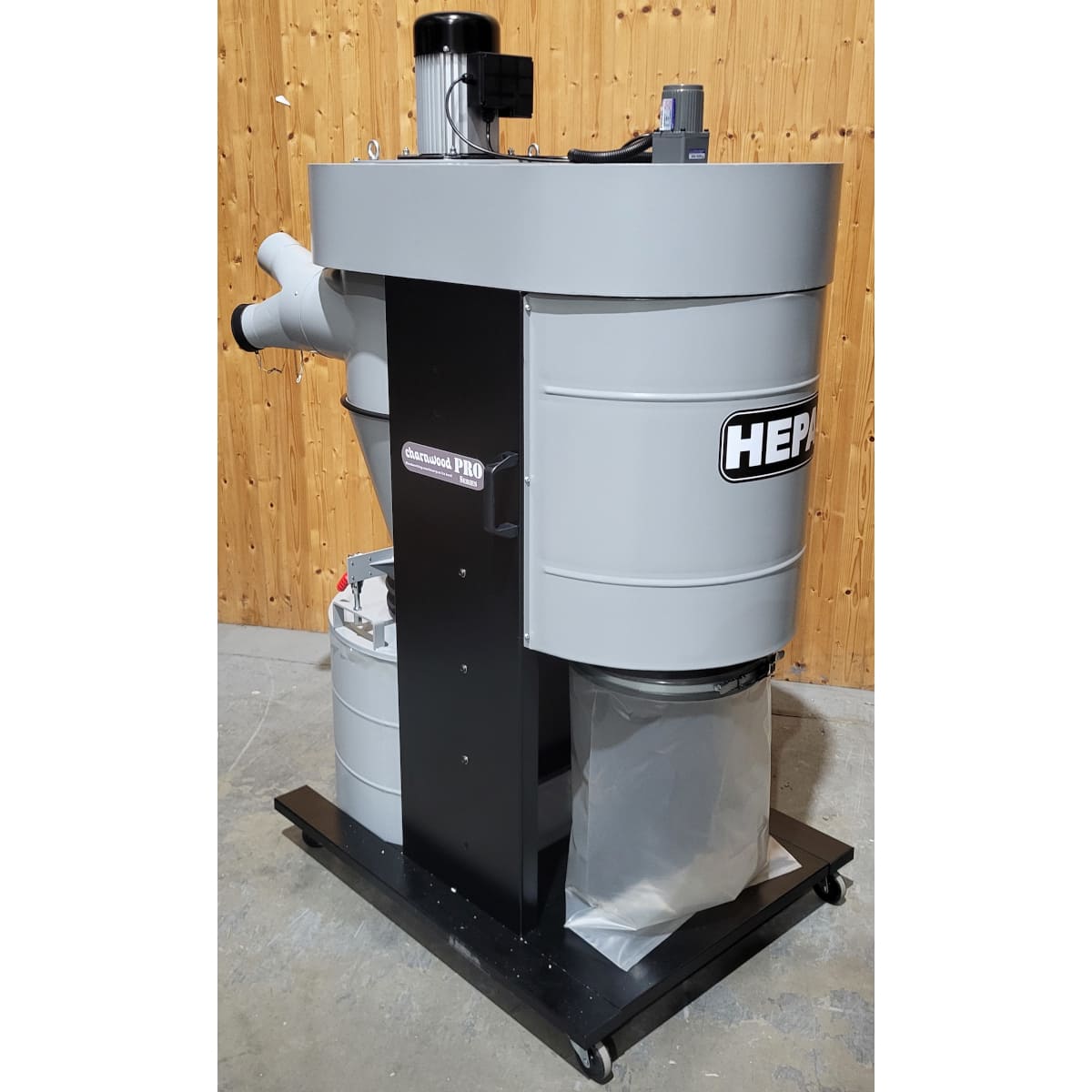 Charnwood PRO 4hp HEPA Cyclone Dust Extractor with Remote Start & Auto Filter Cleaning C400RA - Image 2
