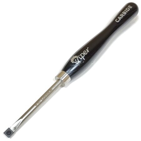 Charnwood Carbide Scraper Woodturning Tools Square - 220mm Ash Handle