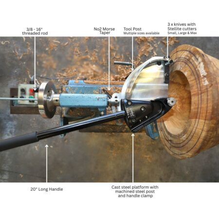 Woodcut tools Bowlsaver MAX4 #woodcut #woodturning #bowlsaver
