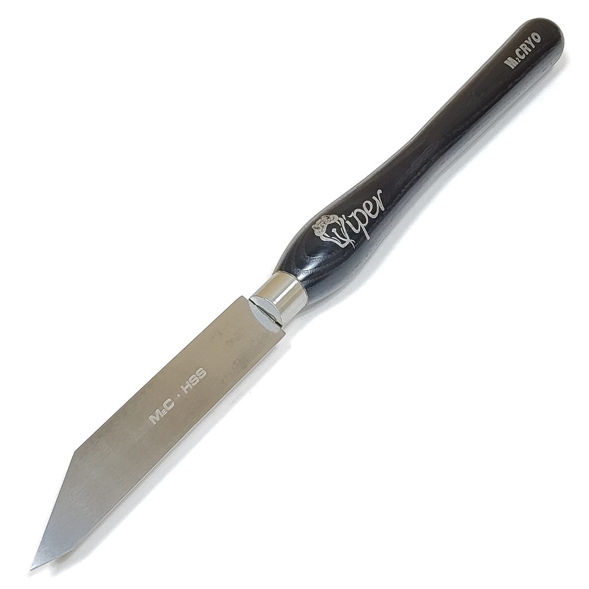 Charnwood Thin Parting Tool 2mm Cryogenically Hardened M2 HSS - 320mm Ash Handle CM2008