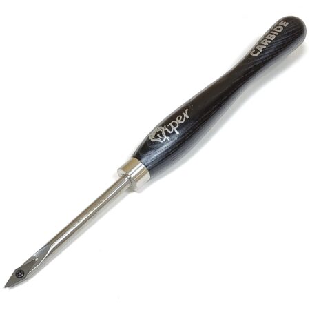 Charnwood Carbide Scraper Woodturning Tool Triangle - 220mm Ash Handle
