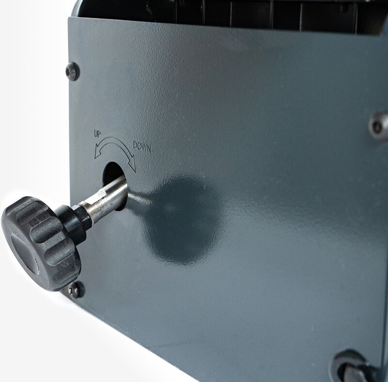 Exmac 8" Surface Planer With Carbide Block, Cast Iron Extending Tables & 1.6HP Motor - A200 - Image 13