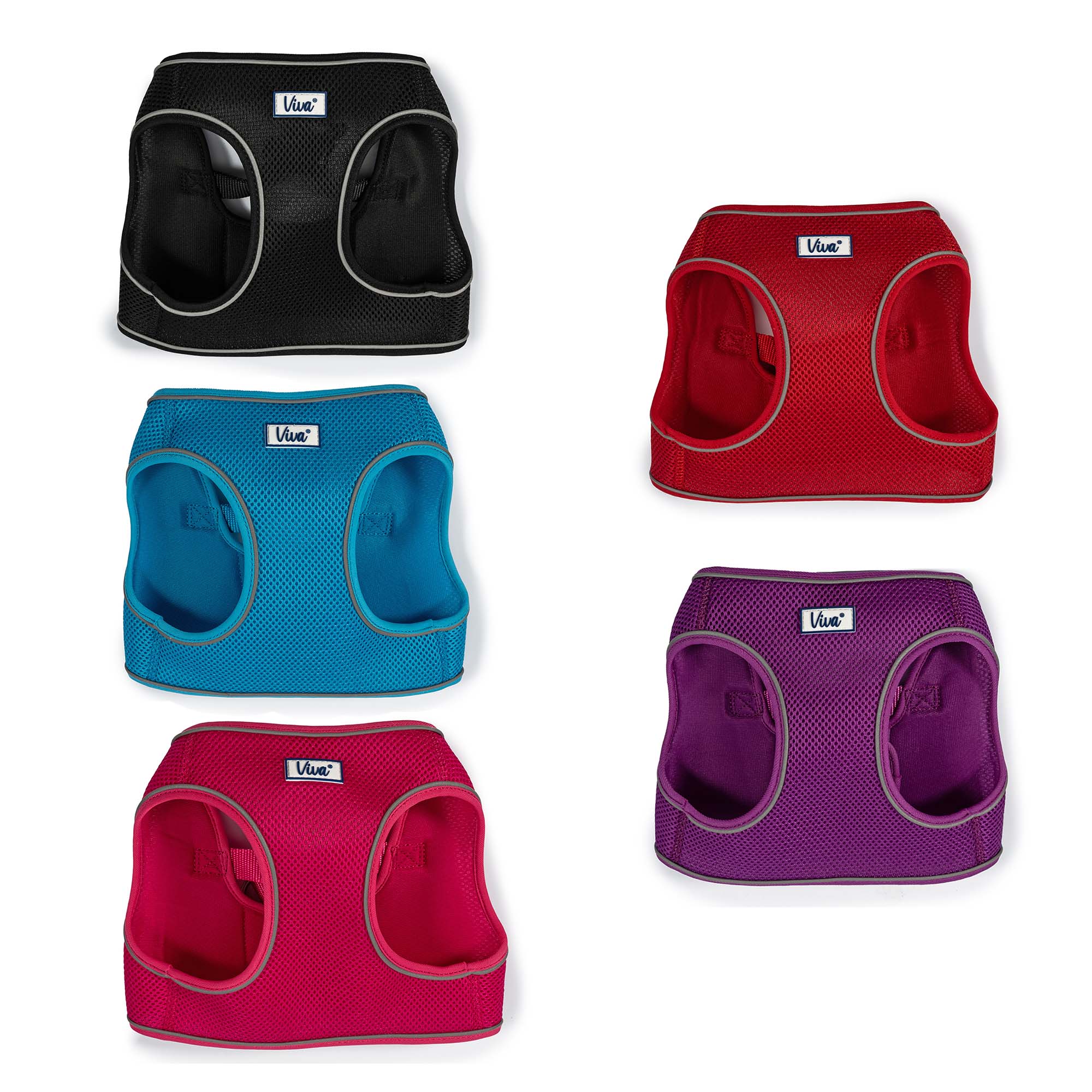 Viva Step-in Harness L Black 54-60cm