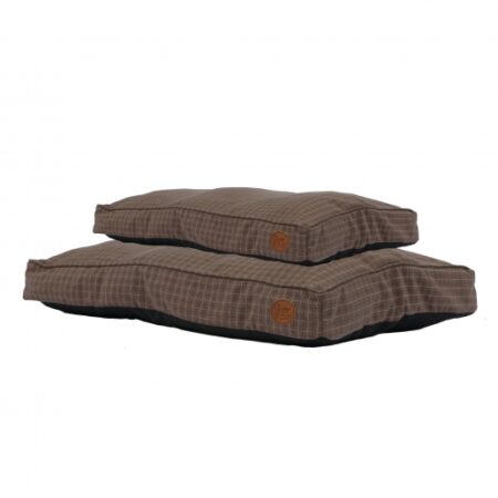 brown check mattress #petbed #dogbed #mattress