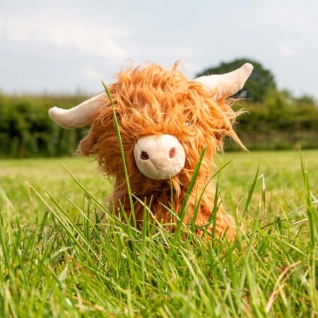 Heritage Fergus Highland Cow #dogtoy #highlandcow #cow