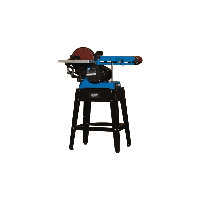 Draper Expert 230V Belt And Disc Sander With Tool Stand, 150mm, 750W