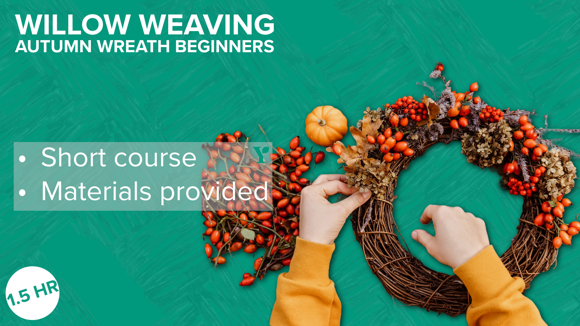willow weaving course autumnal wreath #willowweaving #willow #course
