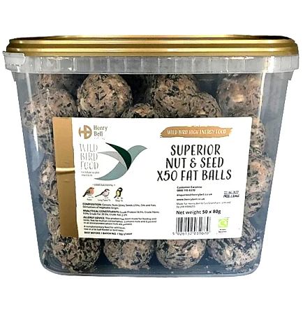 Henry Bell Superior Fat Balls x50