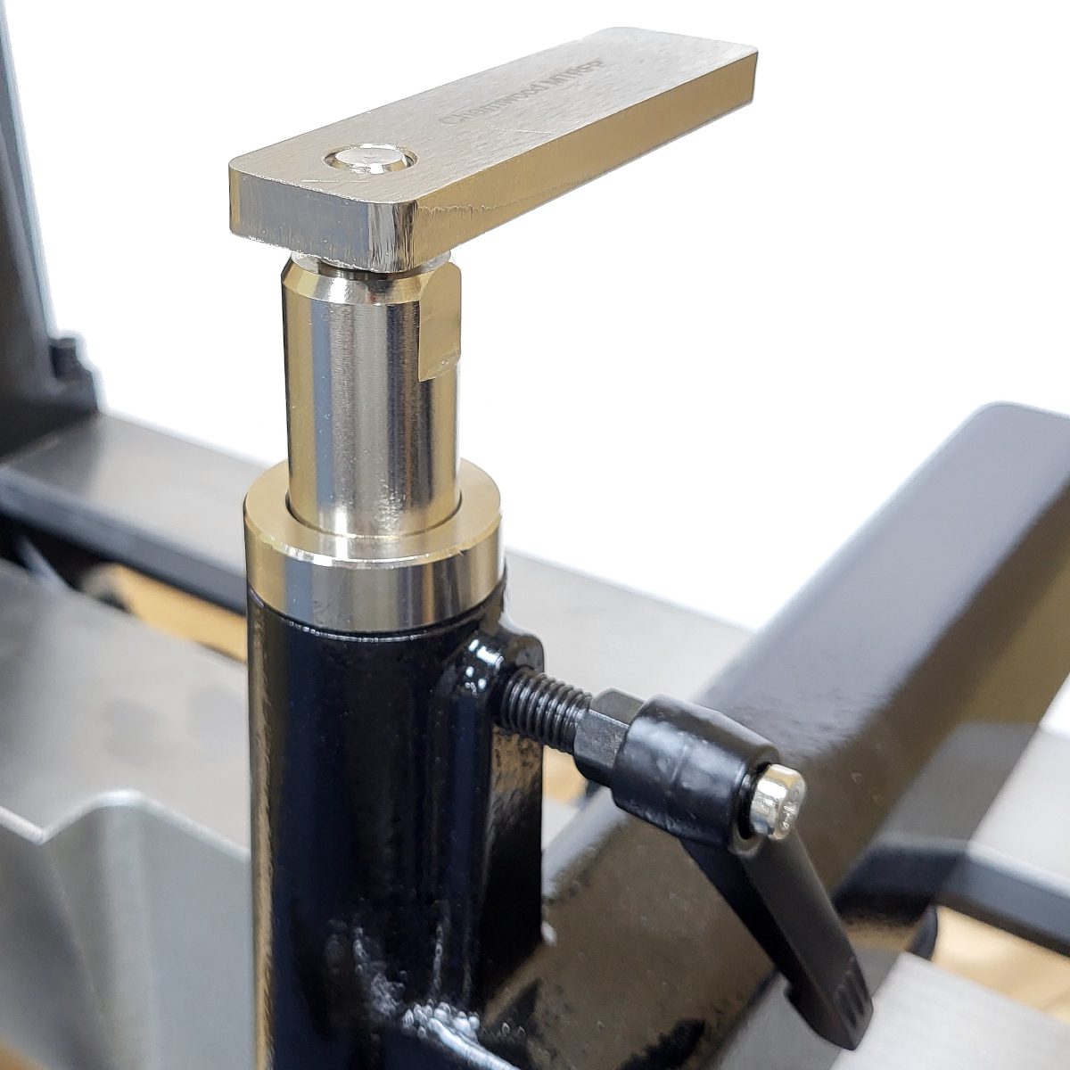 modular tool rest flat platform #wodoturning #modular