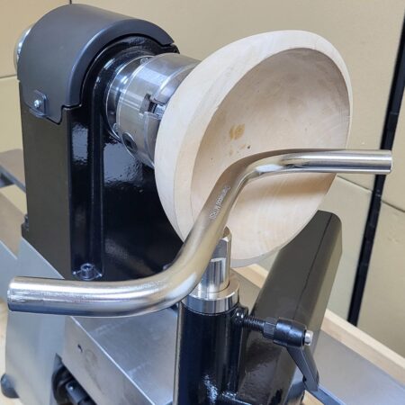 internal s shape modular tool rest #woodturning #modular #toolrest