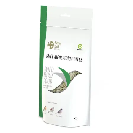 Henry Bell Suet Mealworm Bites 1Kg