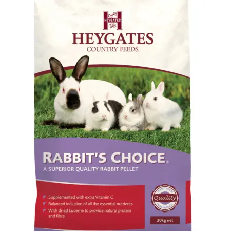 Heygates Rabbits Choice Pellets 20kg