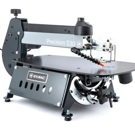 EXMAC Premium Scroll Saw 21" Throat with Variable Speed - UK Spec