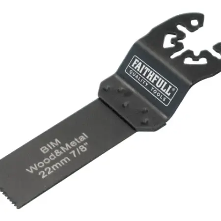 Multi-Functional Tool Flush Cut Wood/Bi-Metal Blade 22mm
