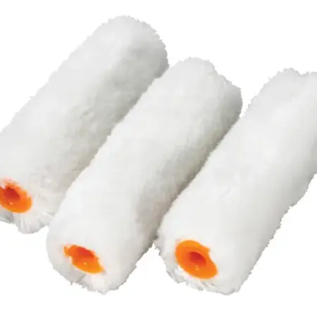 Medium Pile Mini Roller Refills 100mm (4in) Pack Of 10