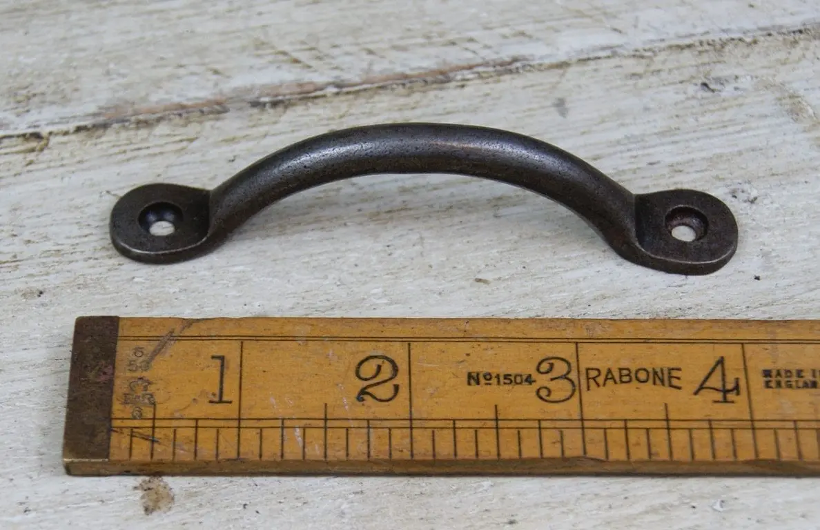 cast iron bow handle 100mm #handle #castiron