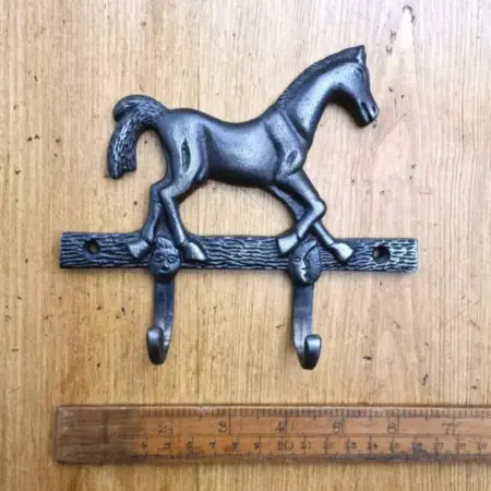 cast iron horse coat hook #castiron #coathook #horse