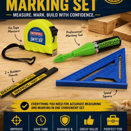 4-Piece Woodworkers Marking Set