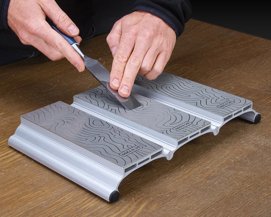 MPower SBS 8" Triple Diamond Sharpening Stone Set 300/600/1200# British Made! - Image 4