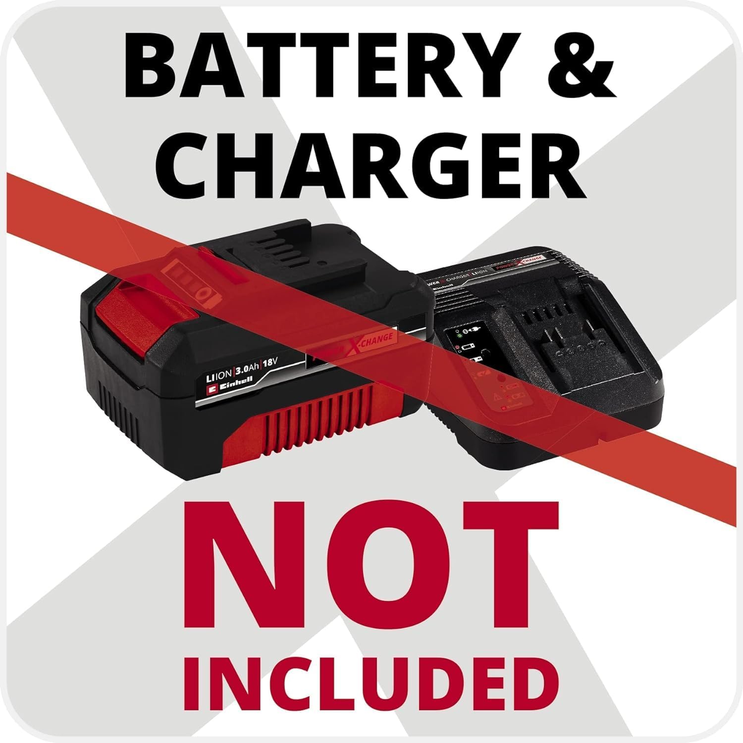 Einhell 180mm Cordless Fan Power X-Change 18V Bare Unit GE-CF 18/2200 - Image 10