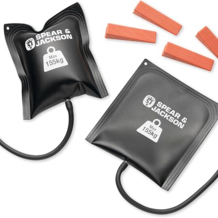 spear and jackson air wedge set for carpentry/DIY use #airwedge #airbag