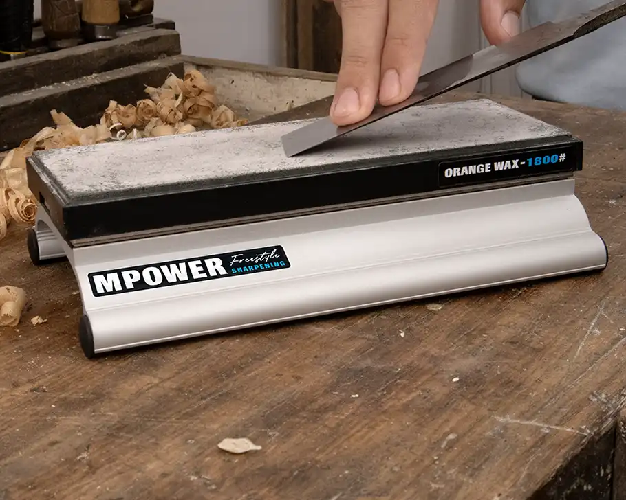 MPower SB1 Sharpening Stone Set, Double Sided Diamond Whetstone Kit 600/1200 - Image 3